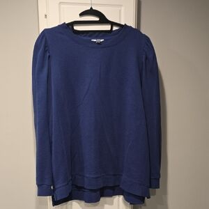 Crown & Ivy Royal Blue Knit Top